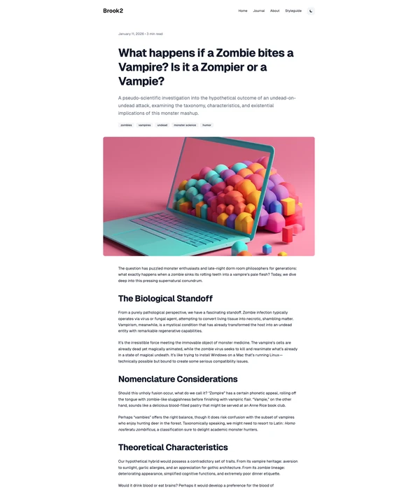 BROOK 2 template preview 3