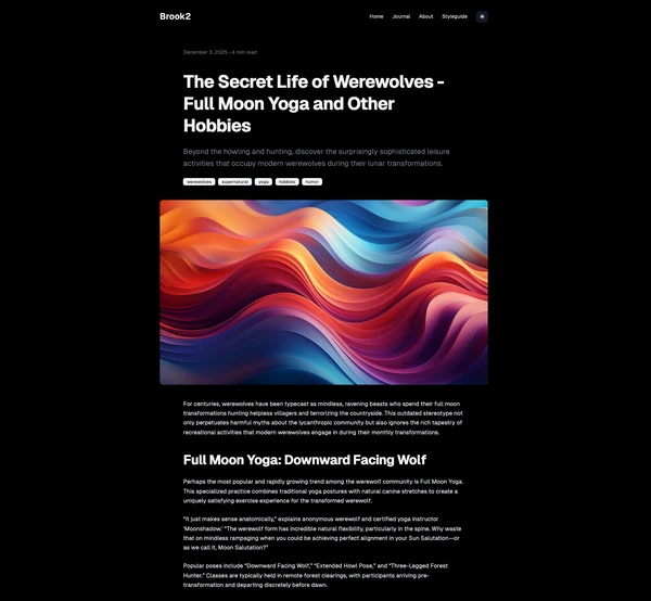 BROOK 2 template preview 4