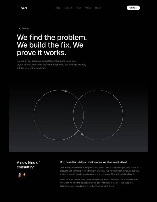 COCOON - One-Page HTML Template
