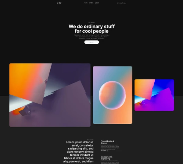 KLAR - HTML Company Template